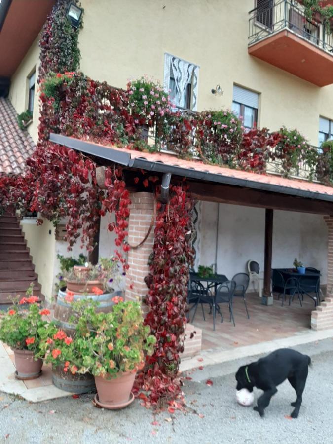הוילה Cagnano Amiterno Le Stanze Di Bacco מראה חיצוני תמונה
